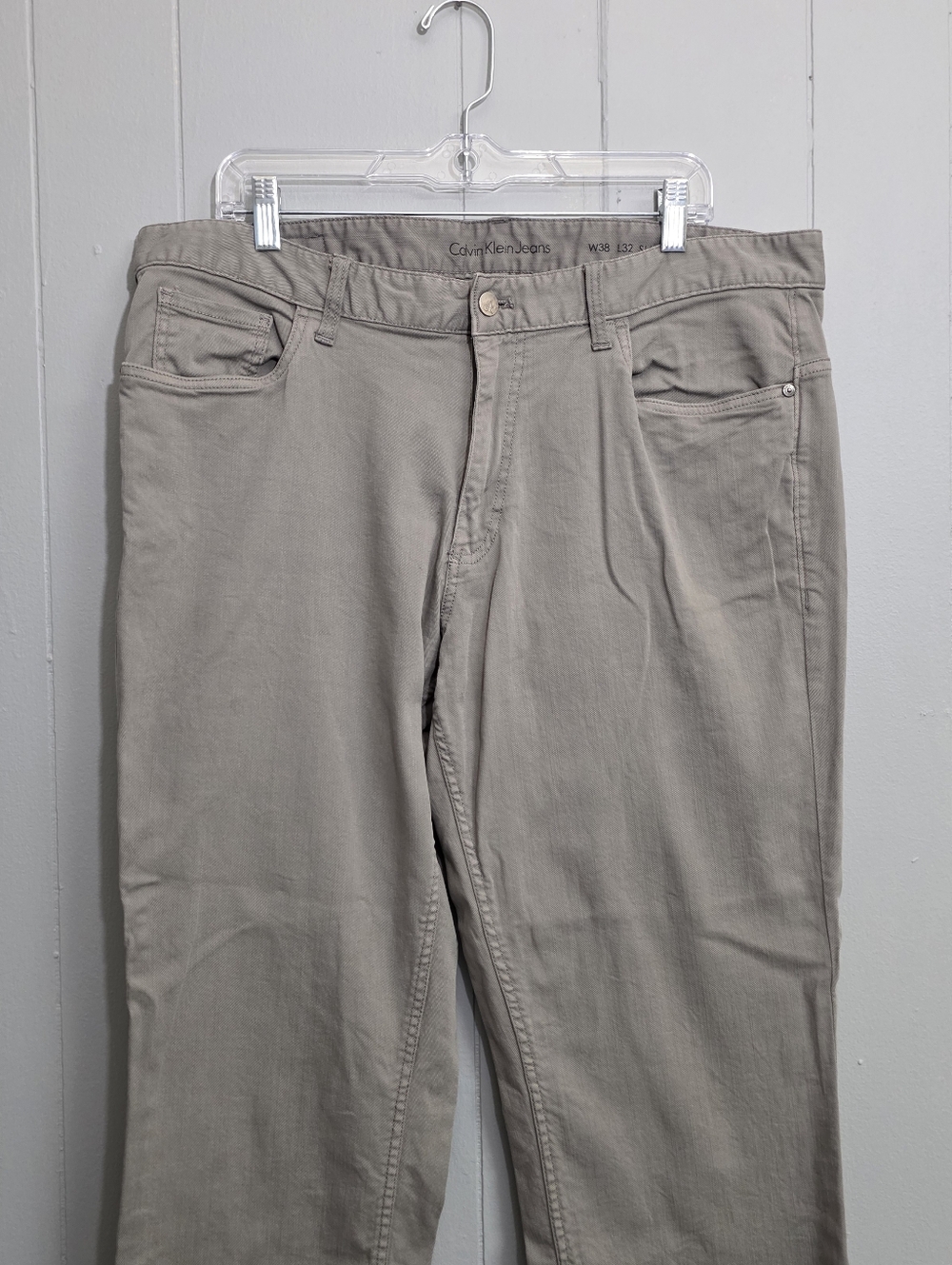 Calvin Klien Jeans Slim Straight Jeans Size W38 L32 - Picture 2 of 11